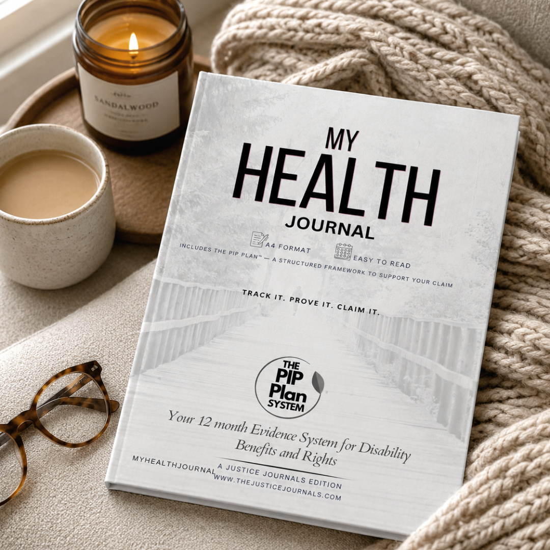 My Health Journal - Undated Health & Disability Annual Journal