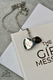 Let them - Heart and lock pendant - Stainless Steel