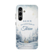 Thrive Snowy Scene Personalized Phone Case