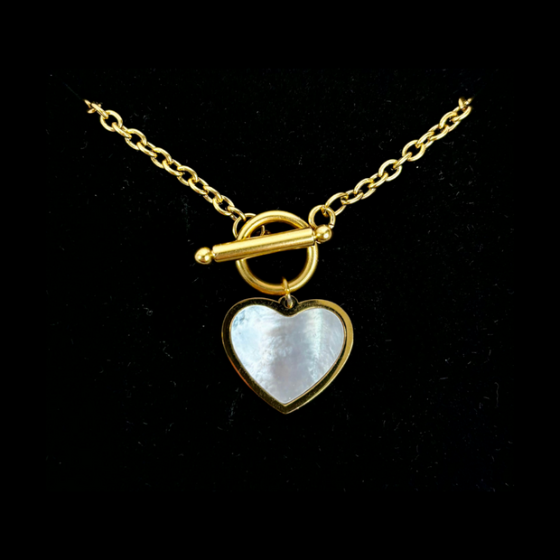Pearl Heart Pendant
