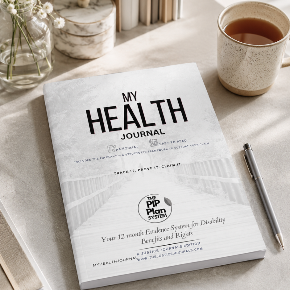 My Health Journal - Undated Health & Disability Annual Journal