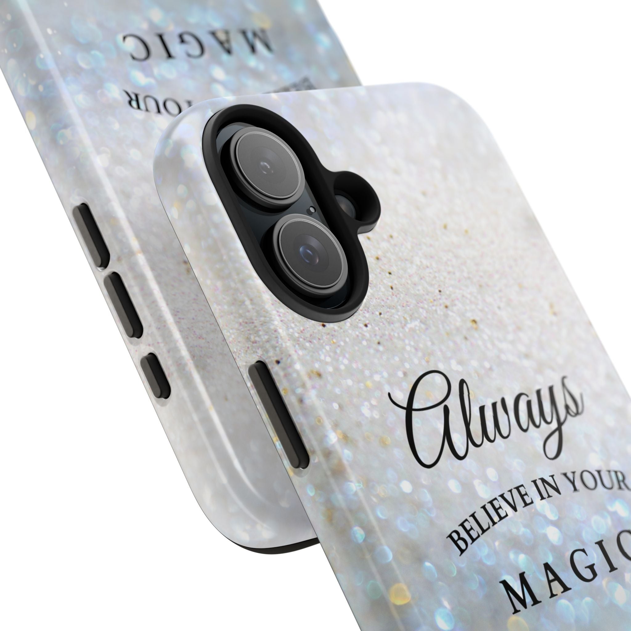 Crystal Snow Phone Case – Always Believe in Your Magic