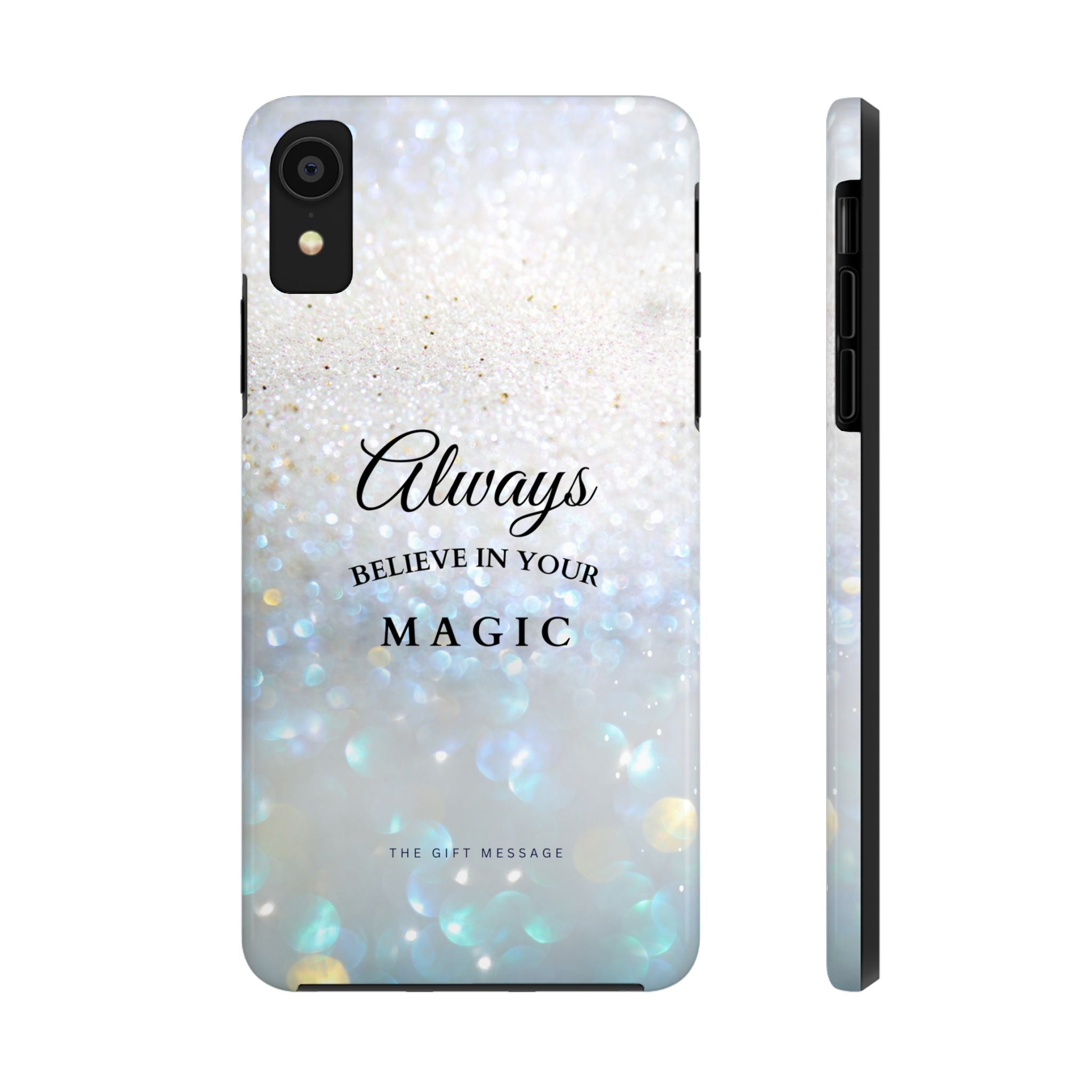 Crystal Snow Phone Case – Always Believe in Your Magic