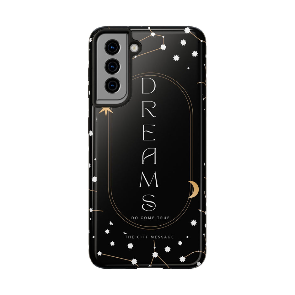 Dreams Do Come True Phone Case – Black Edition