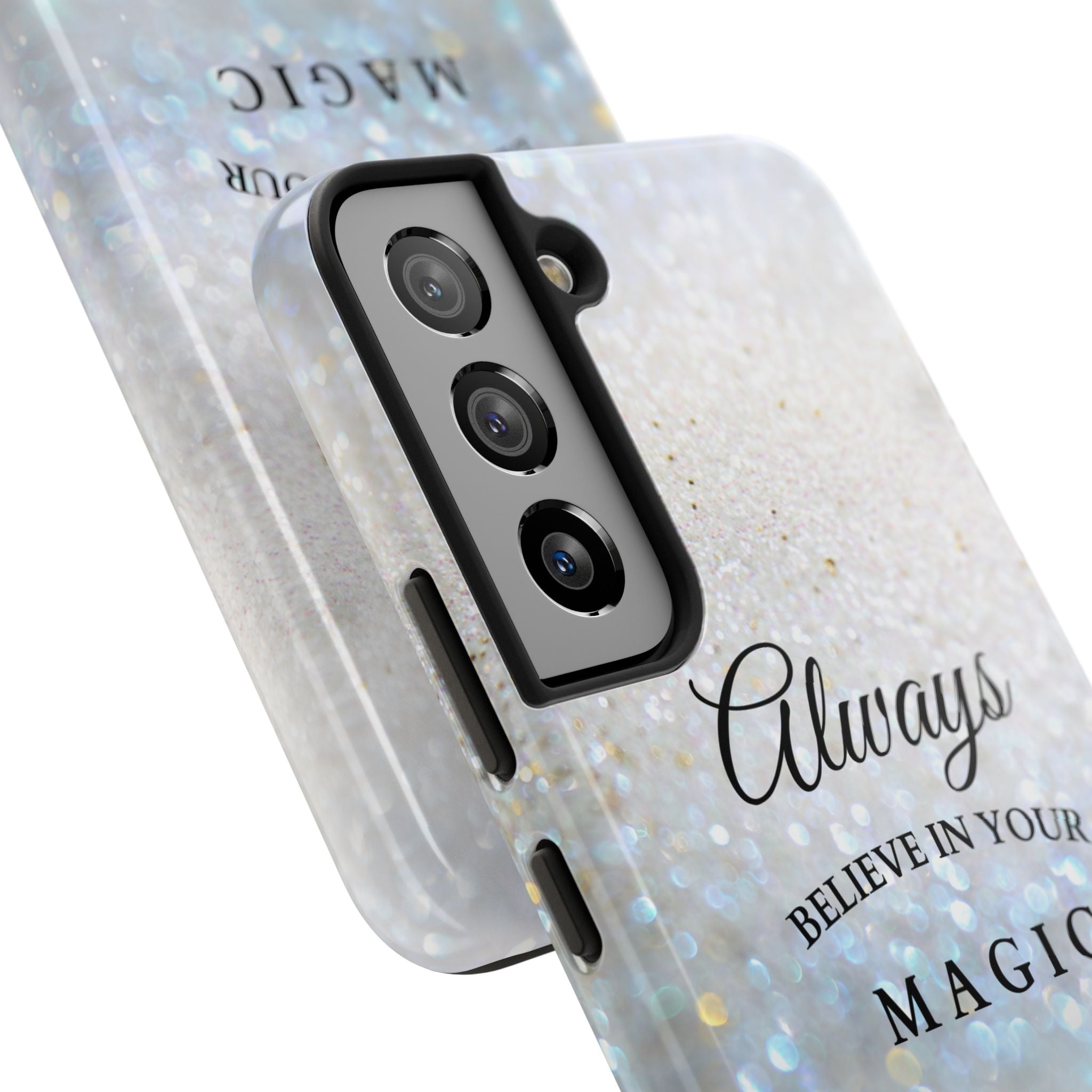 Crystal Snow Phone Case – Always Believe in Your Magic