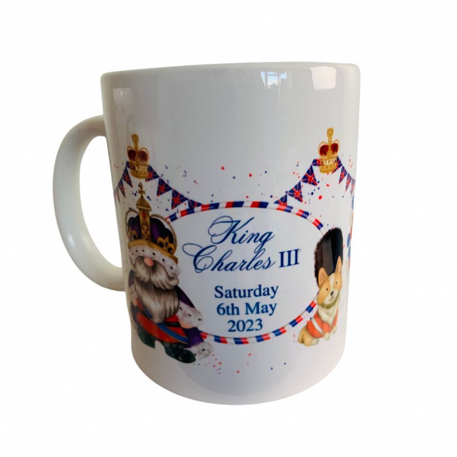 Gonk King Coronation Mug and FREE Printable Invitation