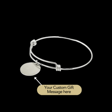 Load image into Gallery viewer, Senti Custom Engraved bangle
