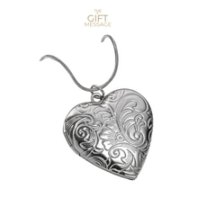 Load image into Gallery viewer, Tulipa Silver Locket Pendant
