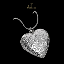 Load image into Gallery viewer, Tulipa Silver Locket Pendant
