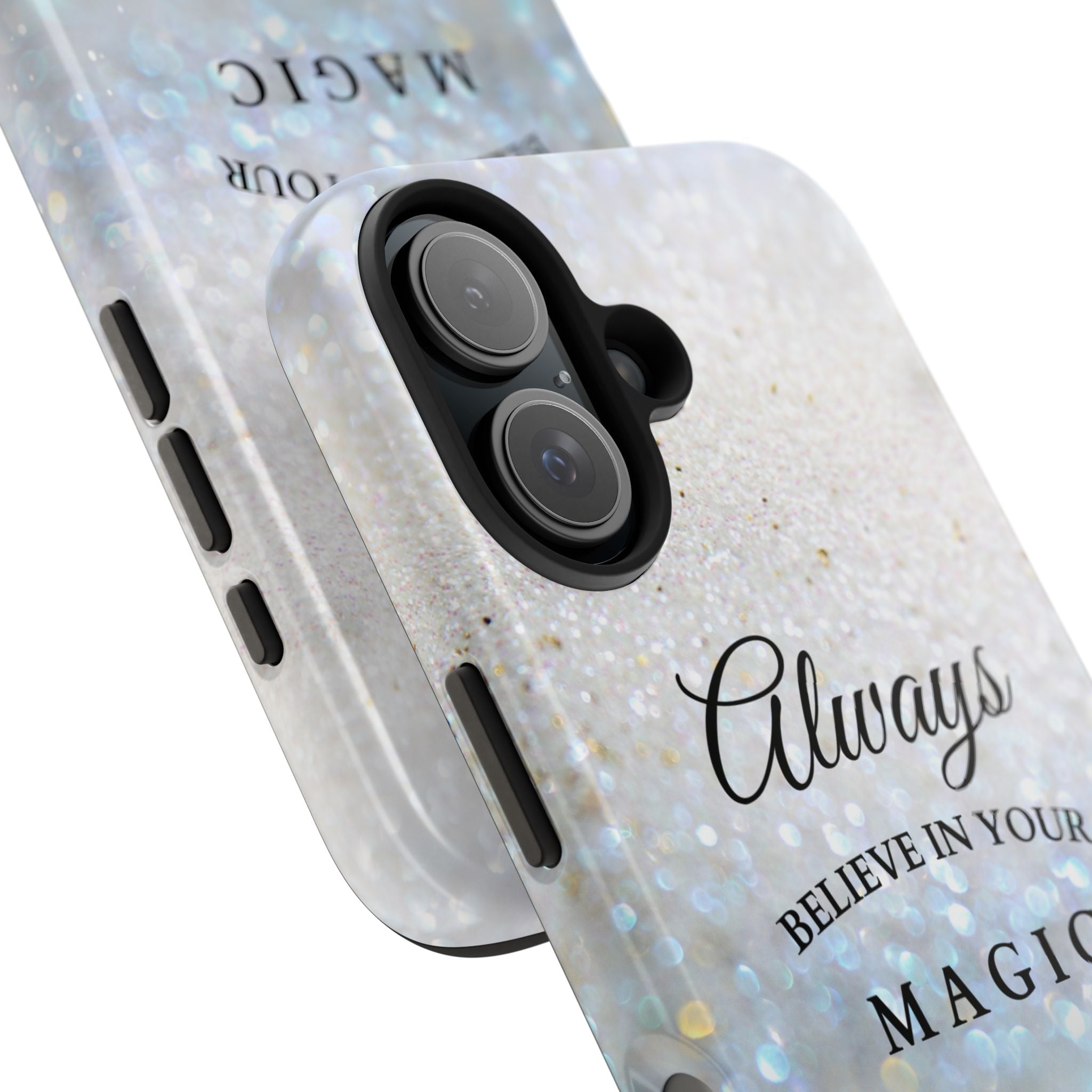 Crystal Snow Phone Case – Always Believe in Your Magic