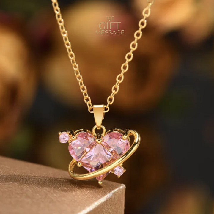 Cupids Kiss Heart Necklace