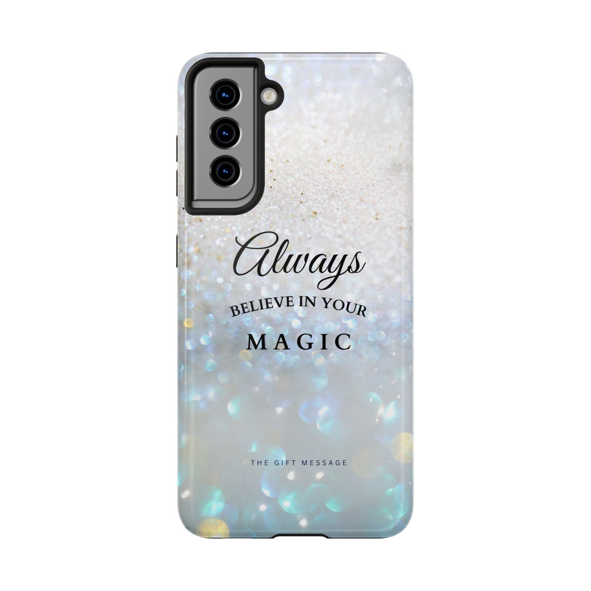 Crystal Snow Phone Case – Always Believe in Your Magic