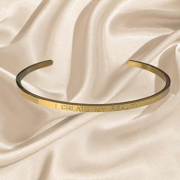 "I Create my Reality" Bangle