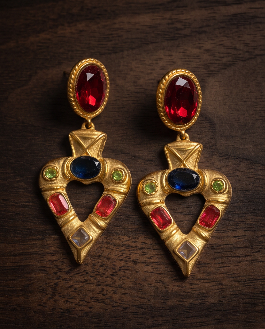 Ravello Heart Earrings