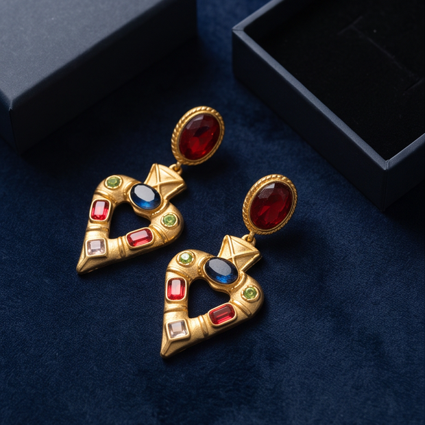 Ravello Heart Earrings