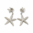 Silver Sea Star Earrings
