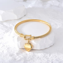 Load image into Gallery viewer, Lara Heart Bangle
