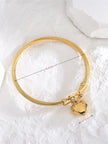 Lara Heart Bangle