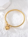 Lara Heart Bangle