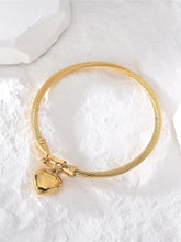 Load image into Gallery viewer, Lara Heart Bangle
