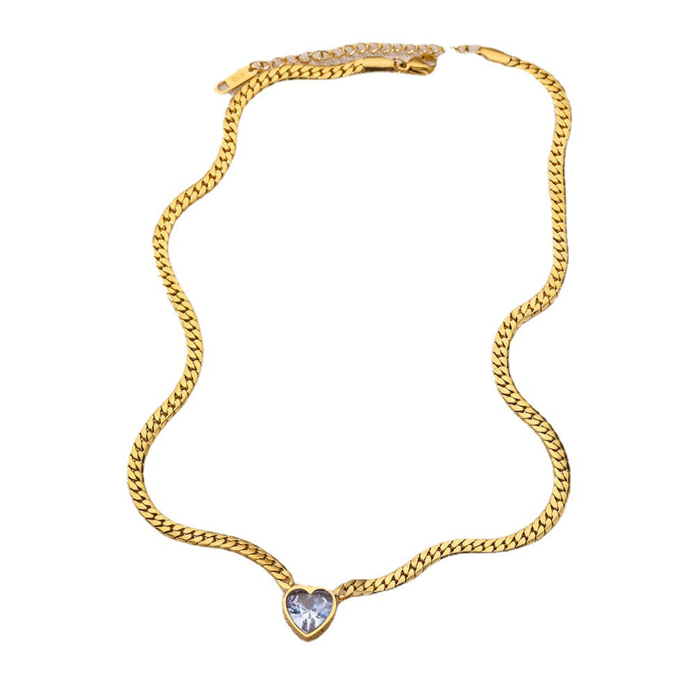 Sweet Sage Heart Necklace