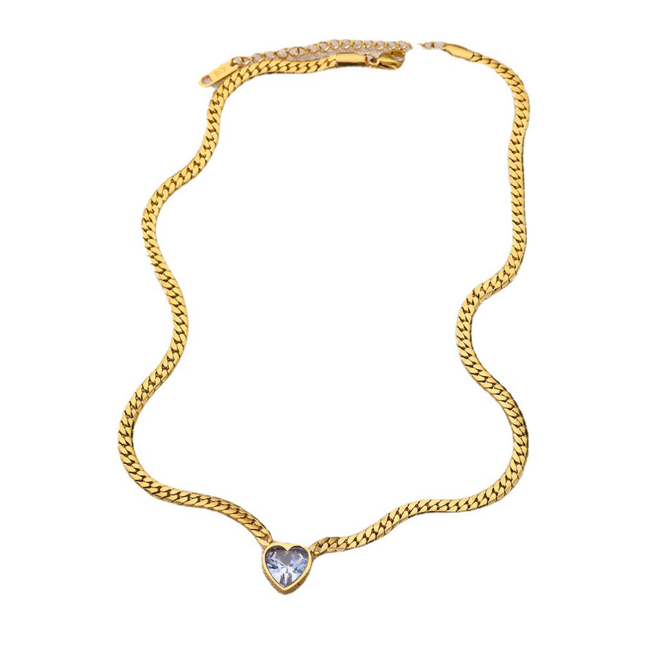 Sweet Sage Heart Necklace