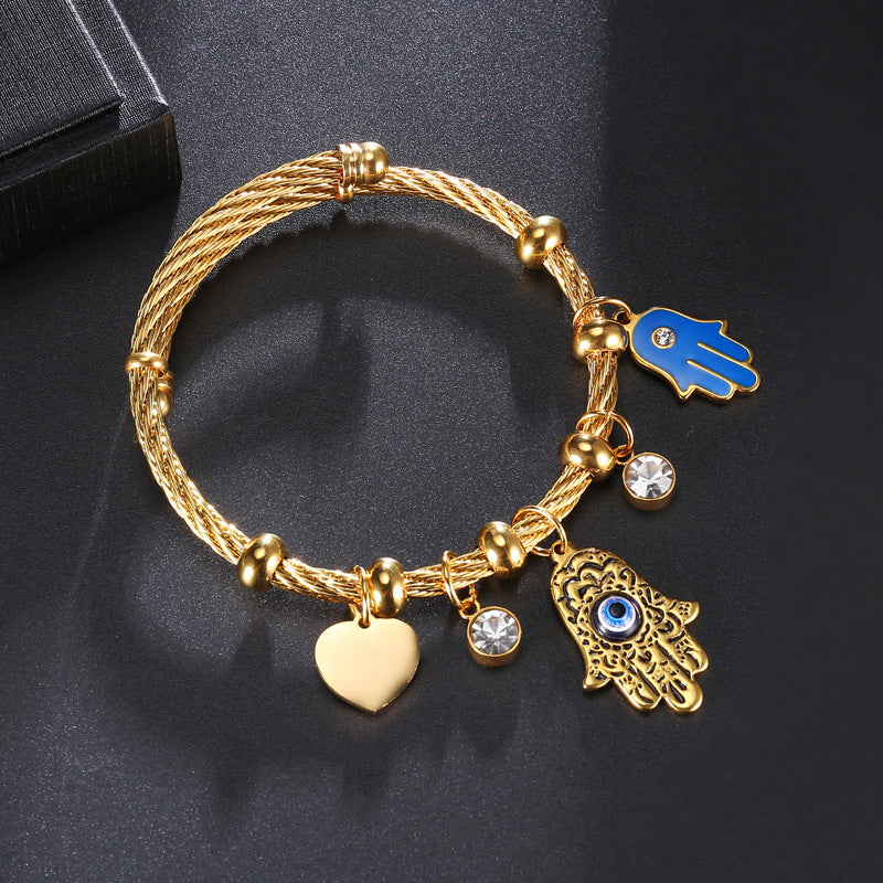 Evil Eye Charm Bracelet