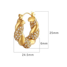 Load image into Gallery viewer, Bella Huggie Earrings
