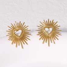 Load image into Gallery viewer, Heart Shine Earrings
