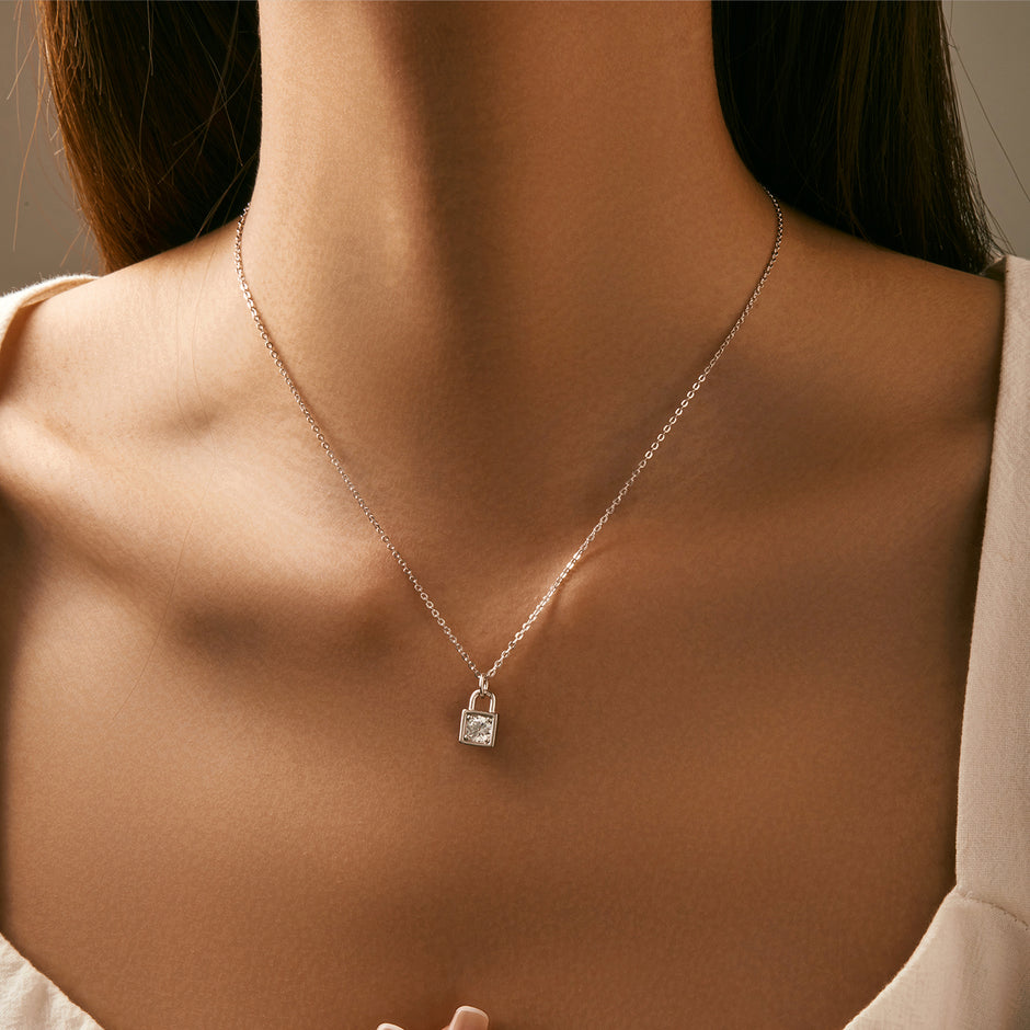 Loved Padlock Necklace