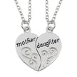 Mother daughter necklace