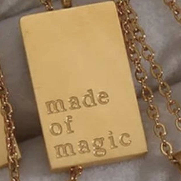 Soulful Scripts Necklace