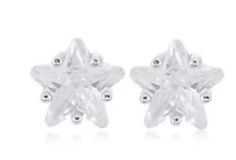 Christmas Snowflake 1.8 carat Jewllery Set