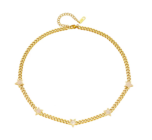 All Stars Necklace - 18K Gold necklace