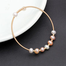 Load image into Gallery viewer, Siren Freshwater Pearl Bangle
