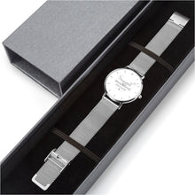 Load image into Gallery viewer, Manifestation Silver Quartz Watch
