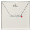 Custom Name Necklace with Birthstone Charm – Personalised Gift for Her