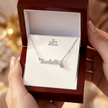 Custom Name Necklace with Birthstone Charm – Personalised Gift for Her