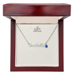 Custom Name Necklace with Birthstone Charm – Personalised Gift for Her