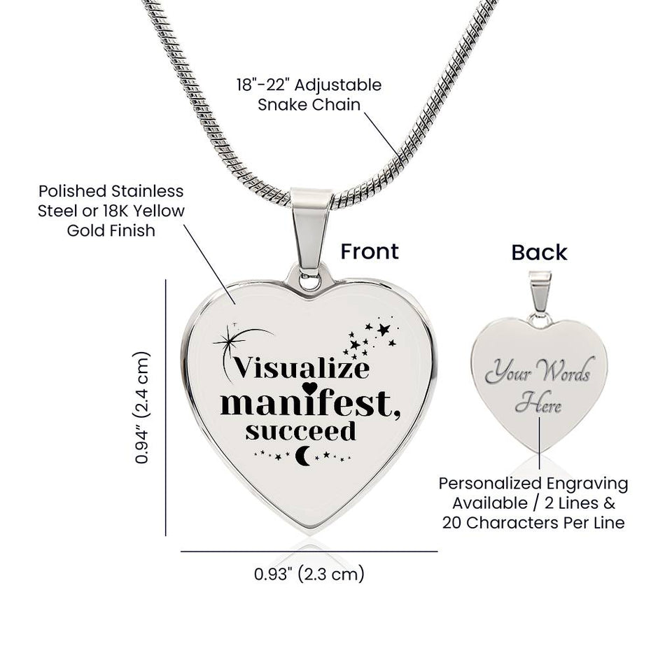 Visualize Manifestation pendant