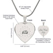 I am Loved Gold Affirmation Pendant, Snake Chain,