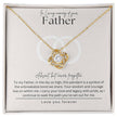 Loss of father necklace