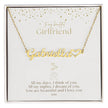 Girlfriend Name Necklace