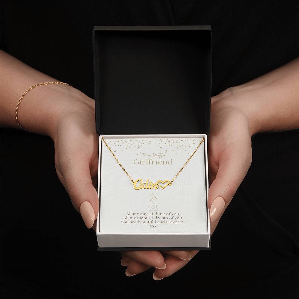 Girlfriend Name Necklace