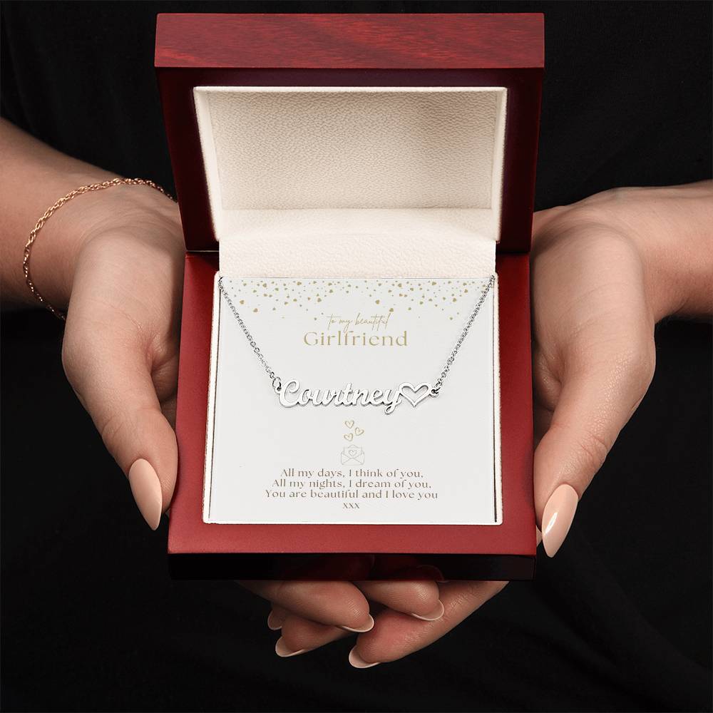 Girlfriend Name Necklace