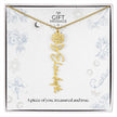 Birth month Celestial Name Necklace (Silver)