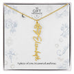 Birth month Celestial Name Necklace (Silver)