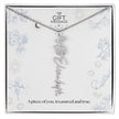 Birth month Celestial Name Necklace (Silver)