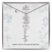 Birth month Celestial Name Necklace (Silver)