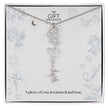 Birth month Celestial Name Necklace (Silver)